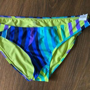 NWT Aerie Geometric Bikini Bottom Size Large